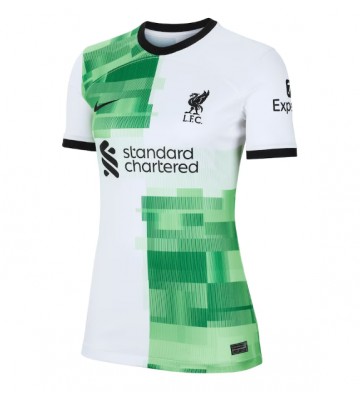 Liverpool Replica Away Stadium Shirt for Women 2023-24 Short Sleeve